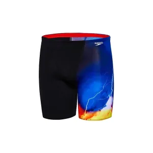 SPEEDO BOYS STRIKE JAMMER BLACK BLUE