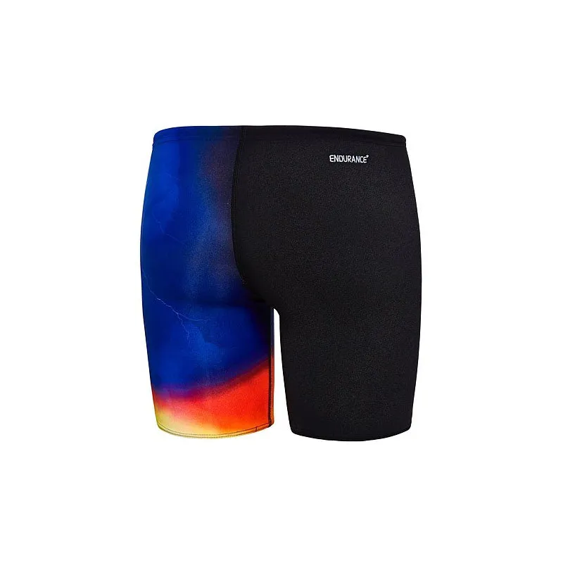 SPEEDO BOYS STRIKE JAMMER BLACK BLUE