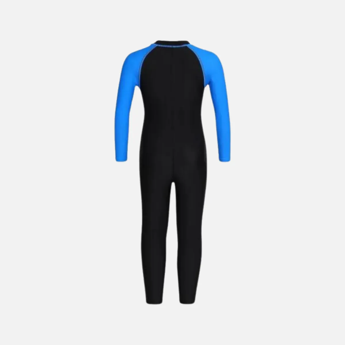 Speedo Color Block All In 1 Kids Boy Swim Suit -Black/Blue