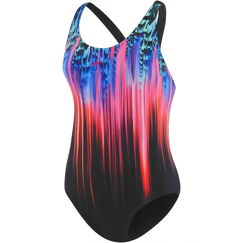 SPEEDO D/DD LEADERBACK 1 PCE MULTICOLOURED