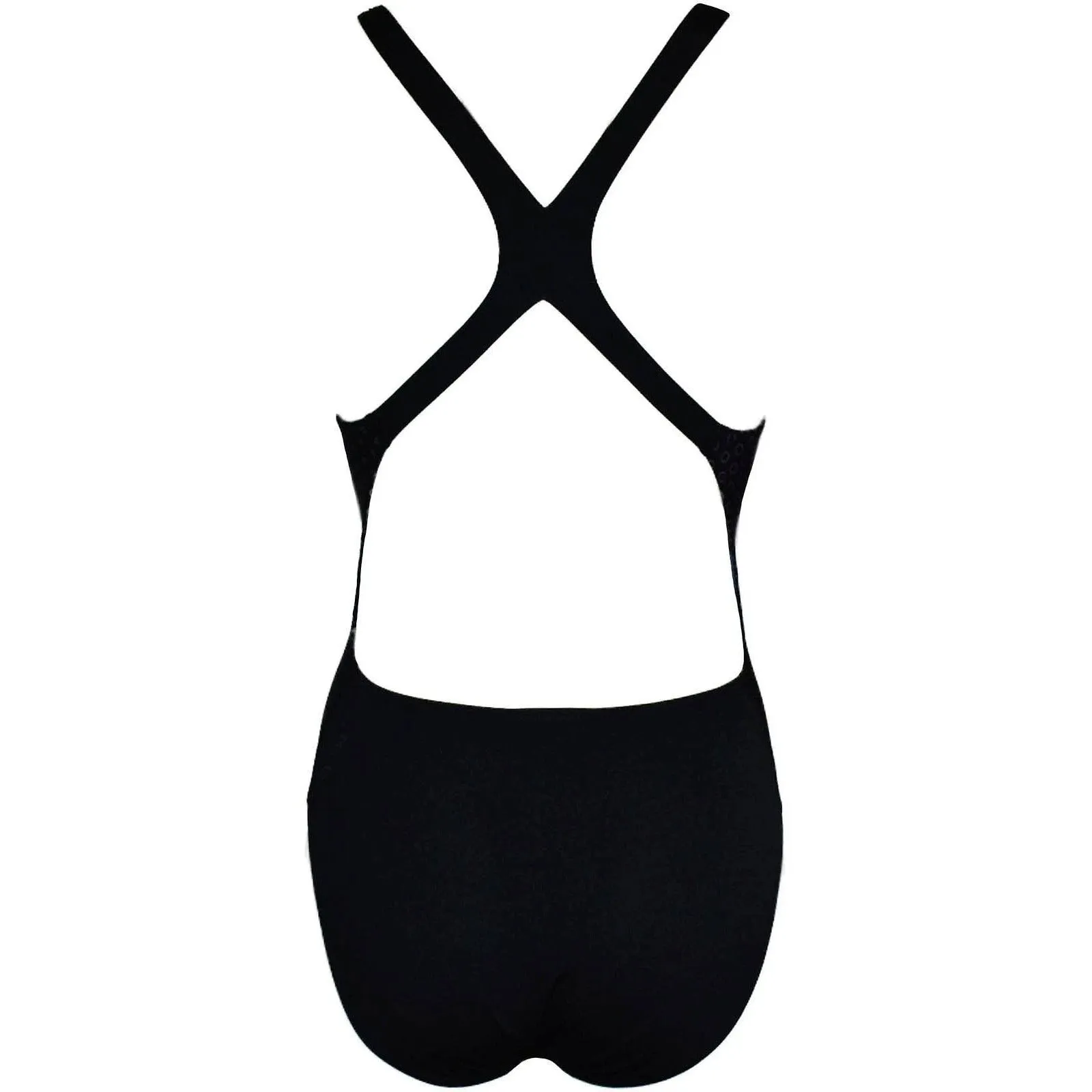 Speedo Digital Placement Powerback Womens Swimsuit - Black