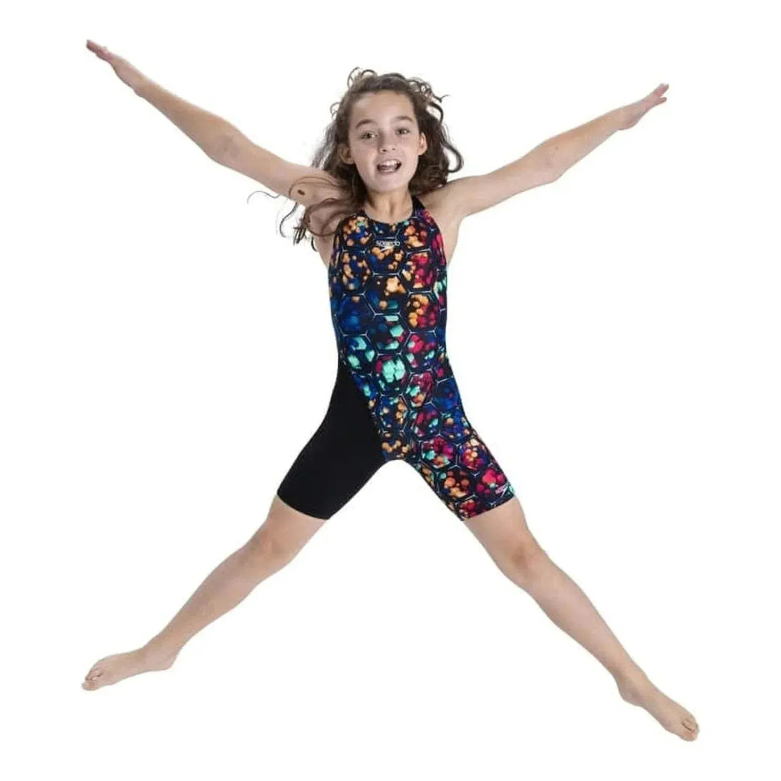 Speedo Fastskin JNR End  OB Kneeskin - Black/Blue