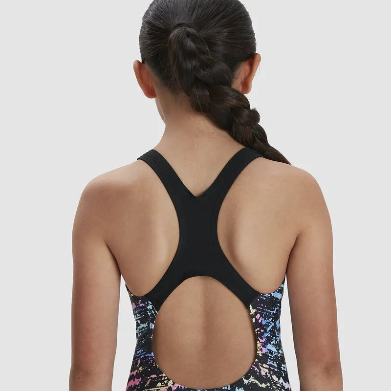 Speedo Girls Allover Medalist One Piece