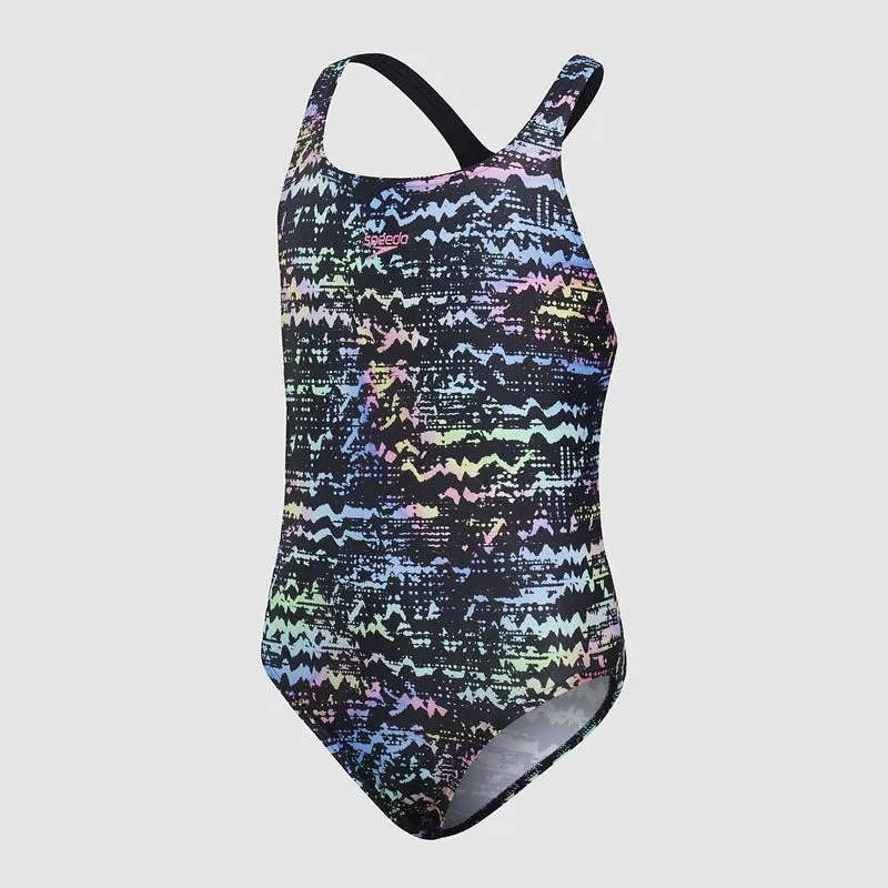 Speedo Girls Allover Medalist One Piece