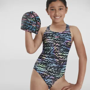 Speedo Girls Allover Medalist One Piece