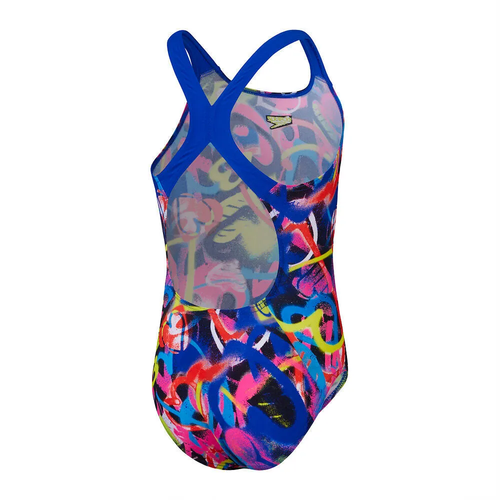 Speedo Girls Allover Powerback