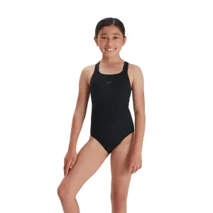 Speedo Girls Eco Endurance  Medalist Swimsuit - Black