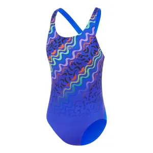 Speedo Girls Leaderback Openback One Piece