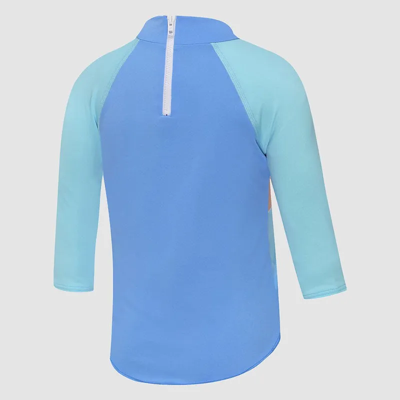 Speedo Girls Long Sleeve Suntop - Here Comes The Sun