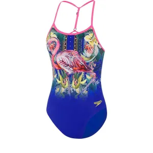 SPEEDO GIRLS Y BACK OP FLAMINGO JUNGLE