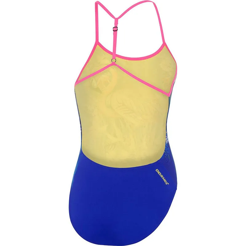 SPEEDO GIRLS Y BACK OP FLAMINGO JUNGLE