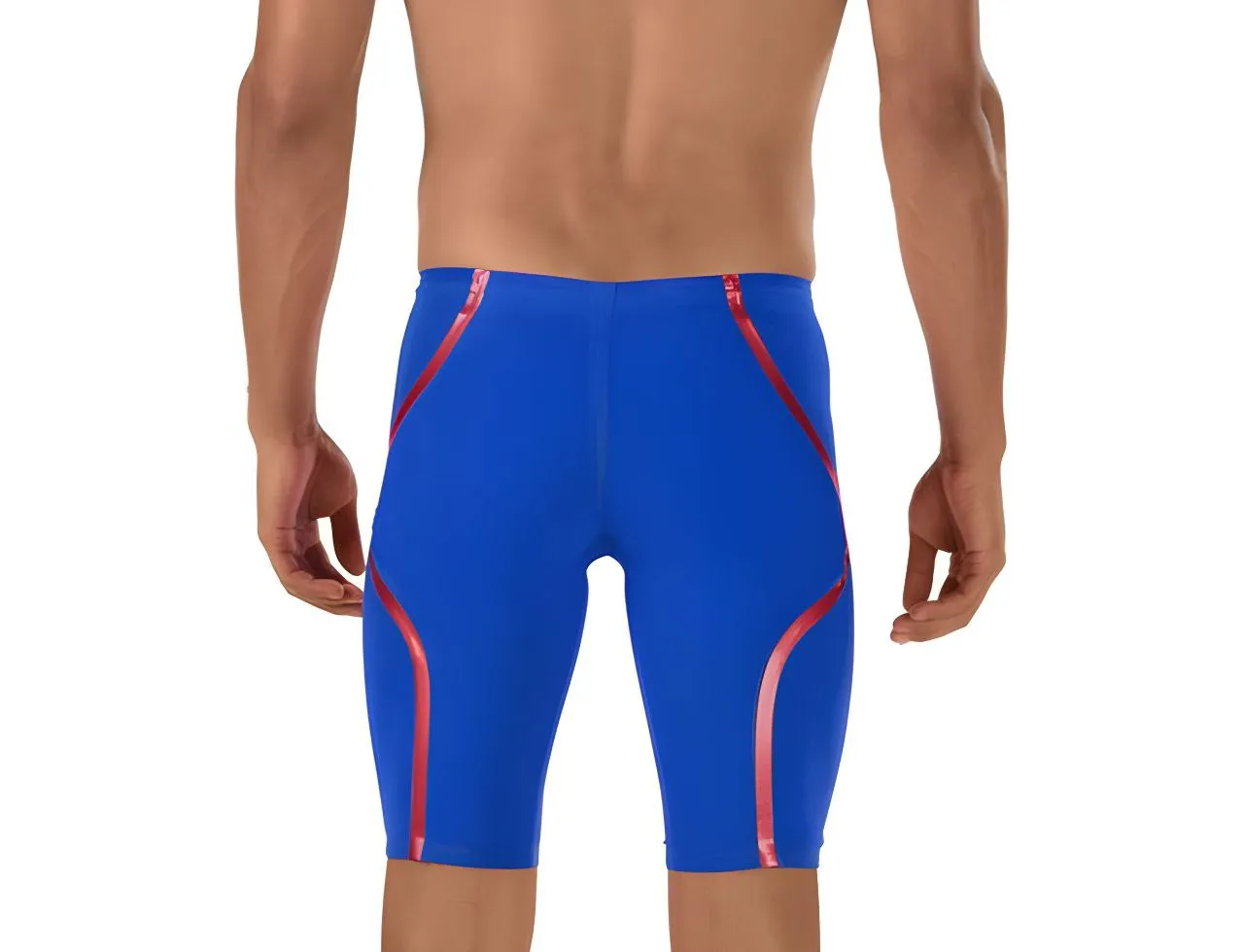 SPEEDO Men's Blue LZR Racer X Fina Approved Drawstring Jammer #992 NWT
