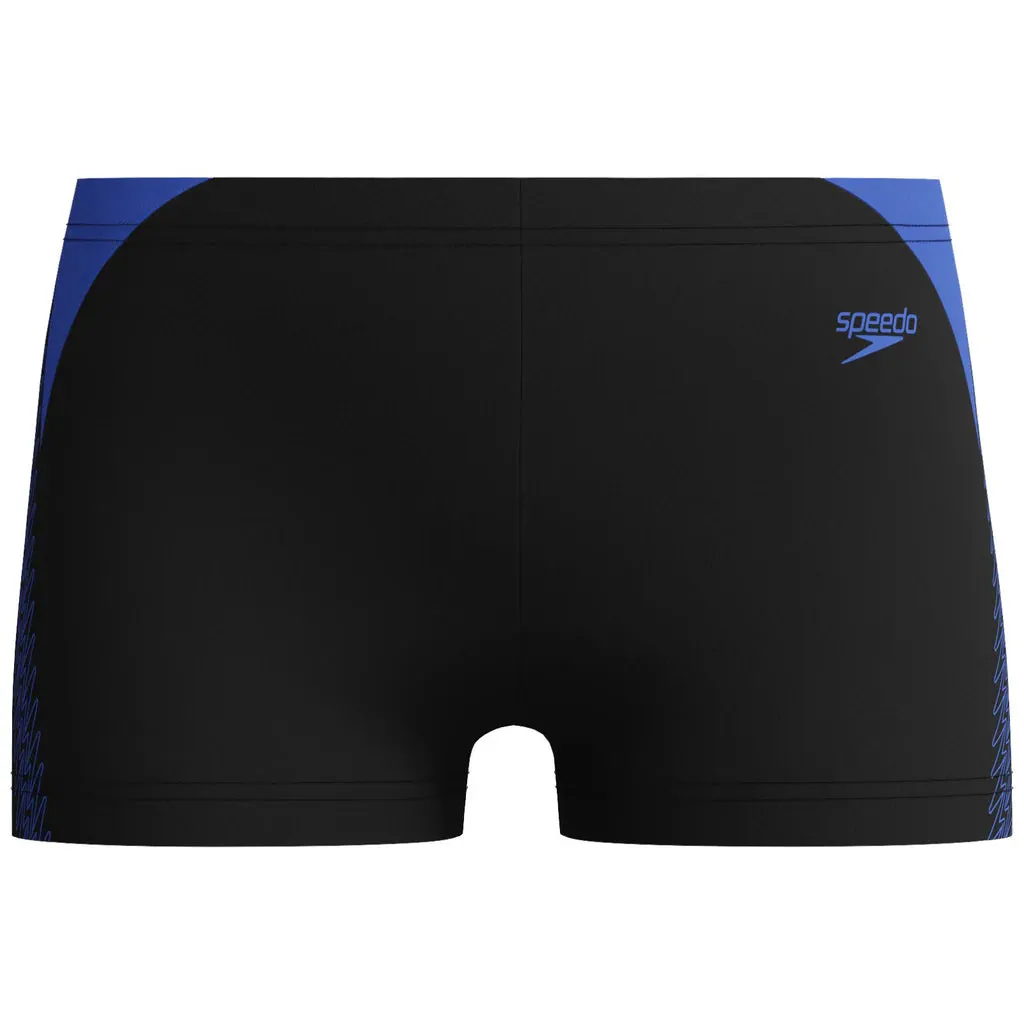 Speedo- Men's Hyper Boom Splice Aquashorts Black/Blue