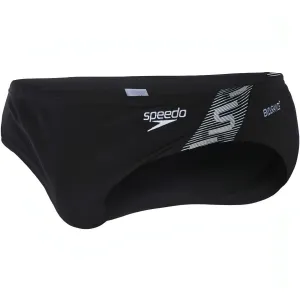 Speedo Monogram 7cm Mens Swim Brief - Black
