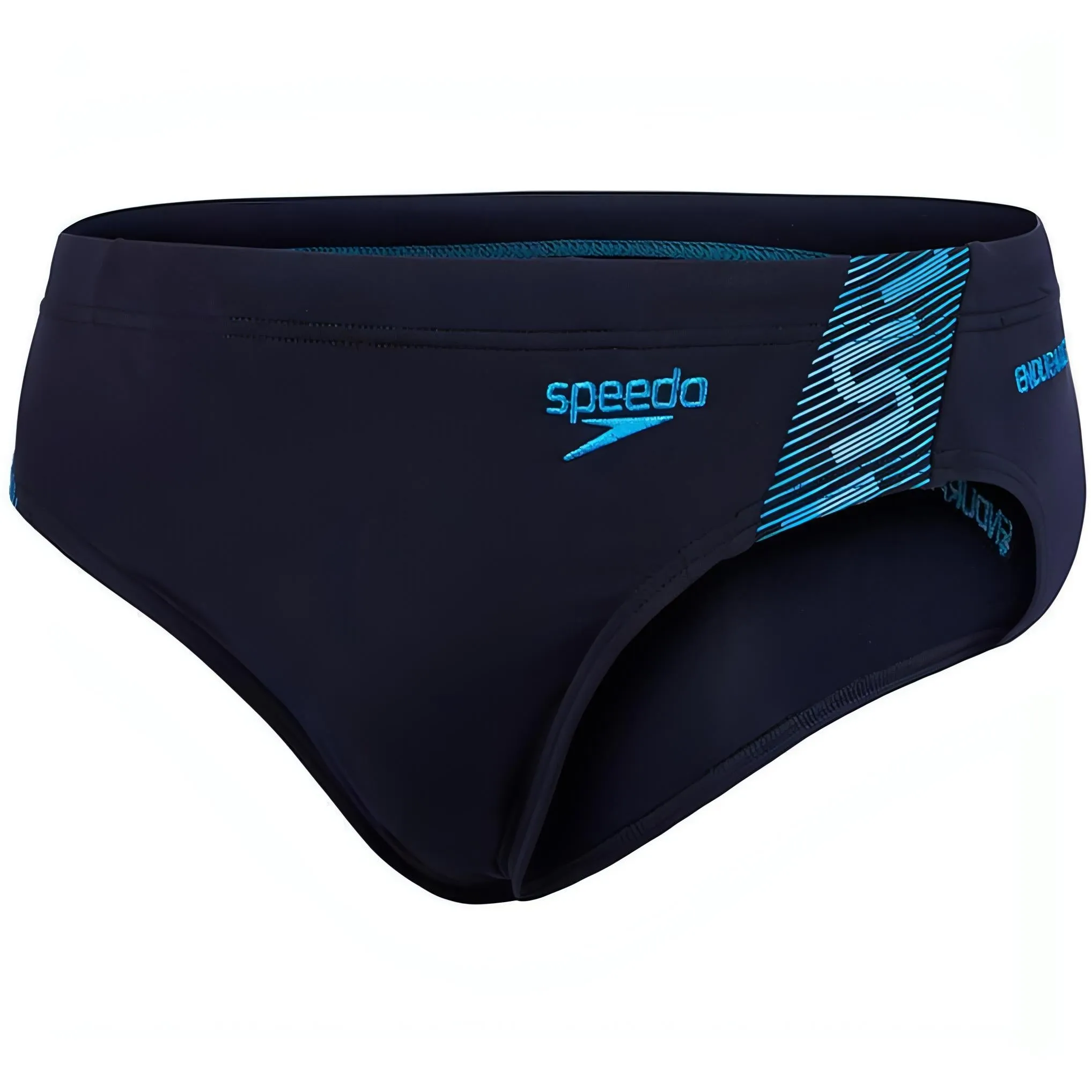 Speedo Monogram 7cm Mens Swim Brief - Navy