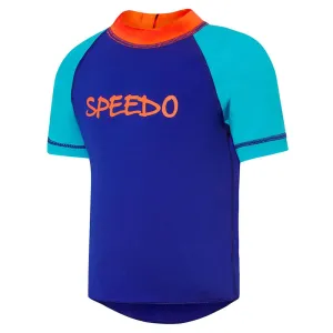 SPEEDO TODDLER BOYS LOGO SHORT SLEEVE SUN TOP