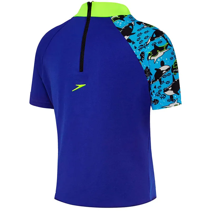 SPEEDO TODDLER BOYS OCEANIA SHORT SLEEVE SUN TOP