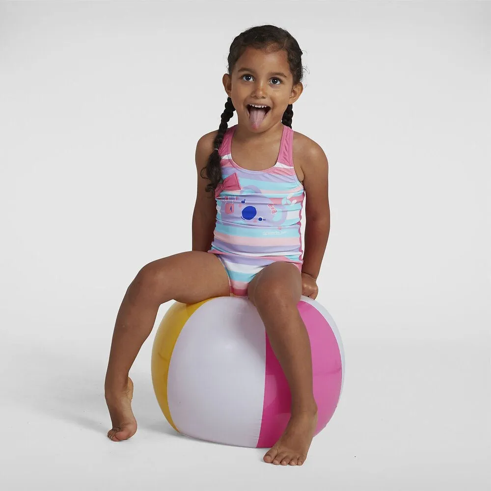 Speedo Toddler Girls Koko Koala Placement Crossback