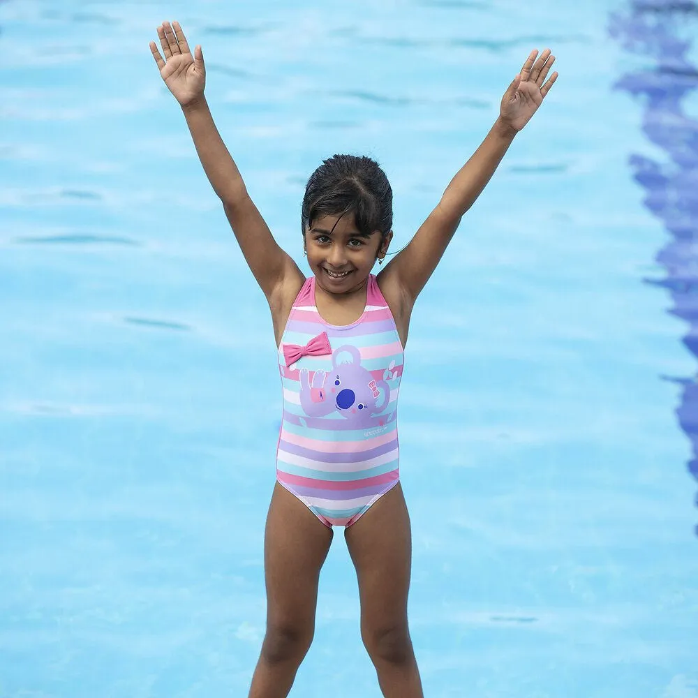 Speedo Toddler Girls Koko Koala Placement Crossback