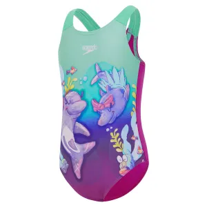 SPEEDO TODDLER GIRLS PRINTED BATHERS