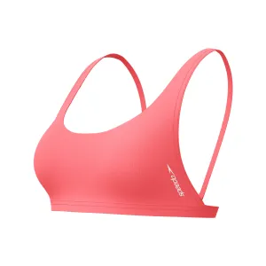 Speedo Women's FLU3NTE Bikini Top - Coral