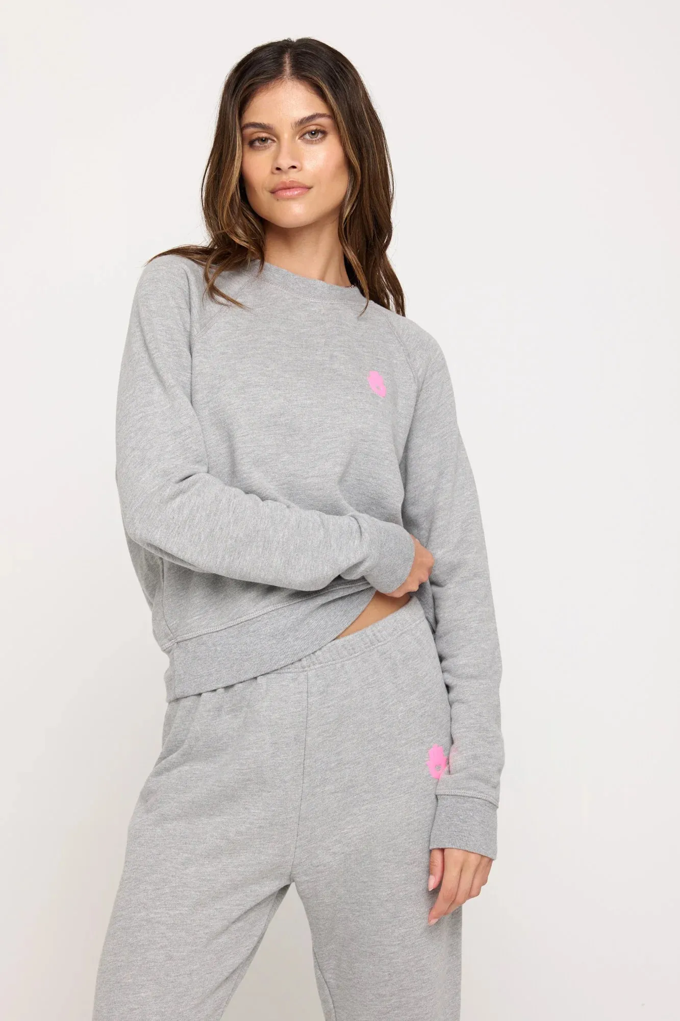 Spiritual Gangster Hamsa Forever Crew Pullover