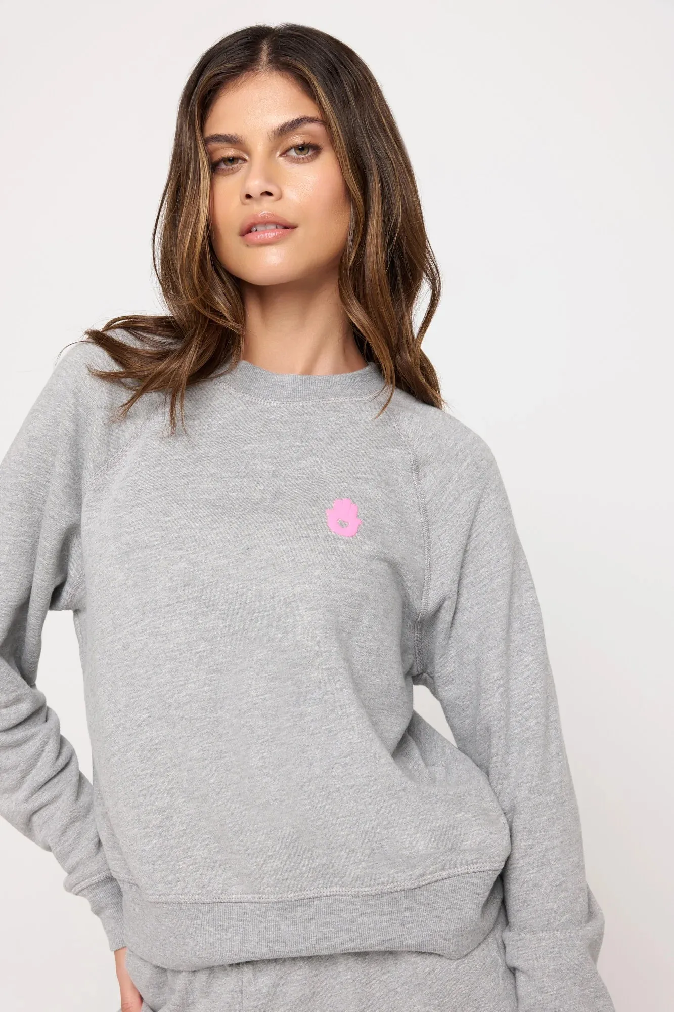 Spiritual Gangster Hamsa Forever Crew Pullover