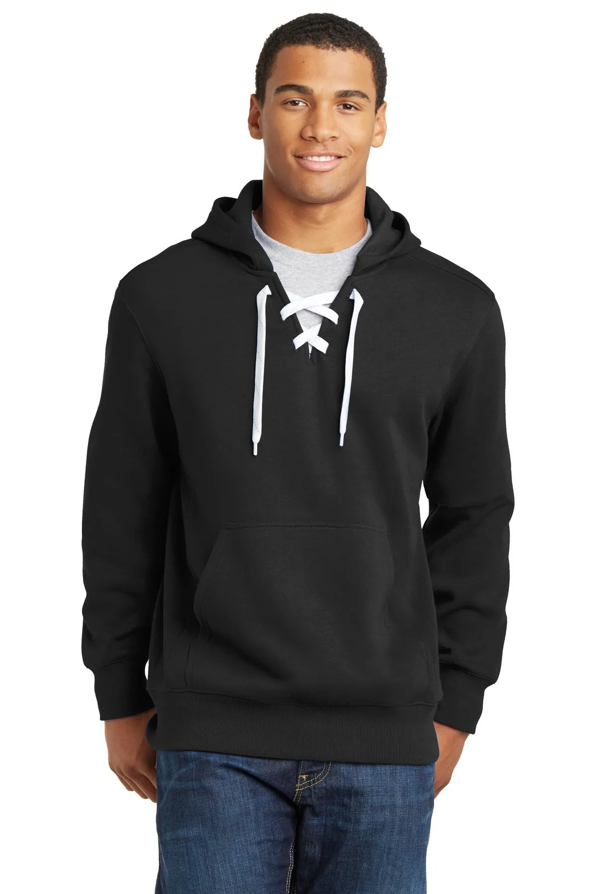 Sport-Tek¨ Lace Up Pullover Hooded Sweatshirt. ST271