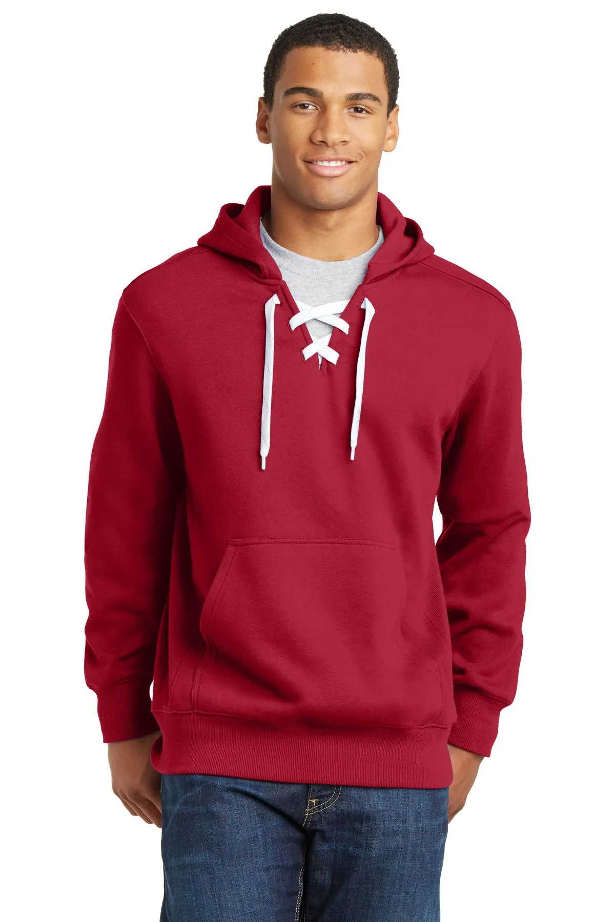 Sport-Tek¨ Lace Up Pullover Hooded Sweatshirt. ST271
