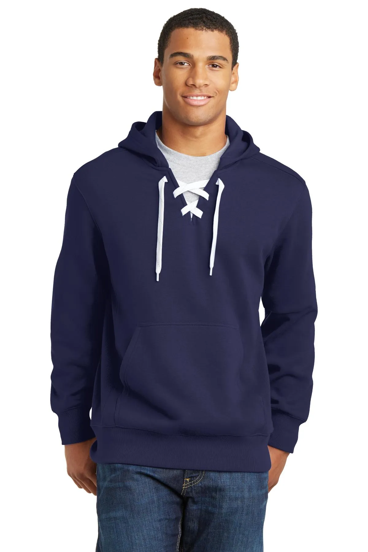 Sport-Tek¨ Lace Up Pullover Hooded Sweatshirt. ST271