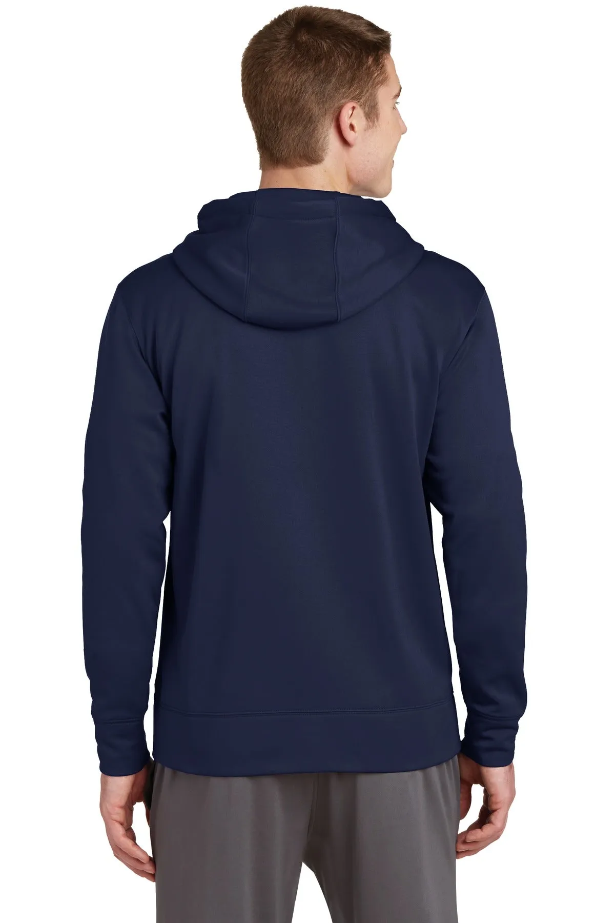 Sport-Tek® Sport-Wick® Fleece Full-Zip Hooded Jacket