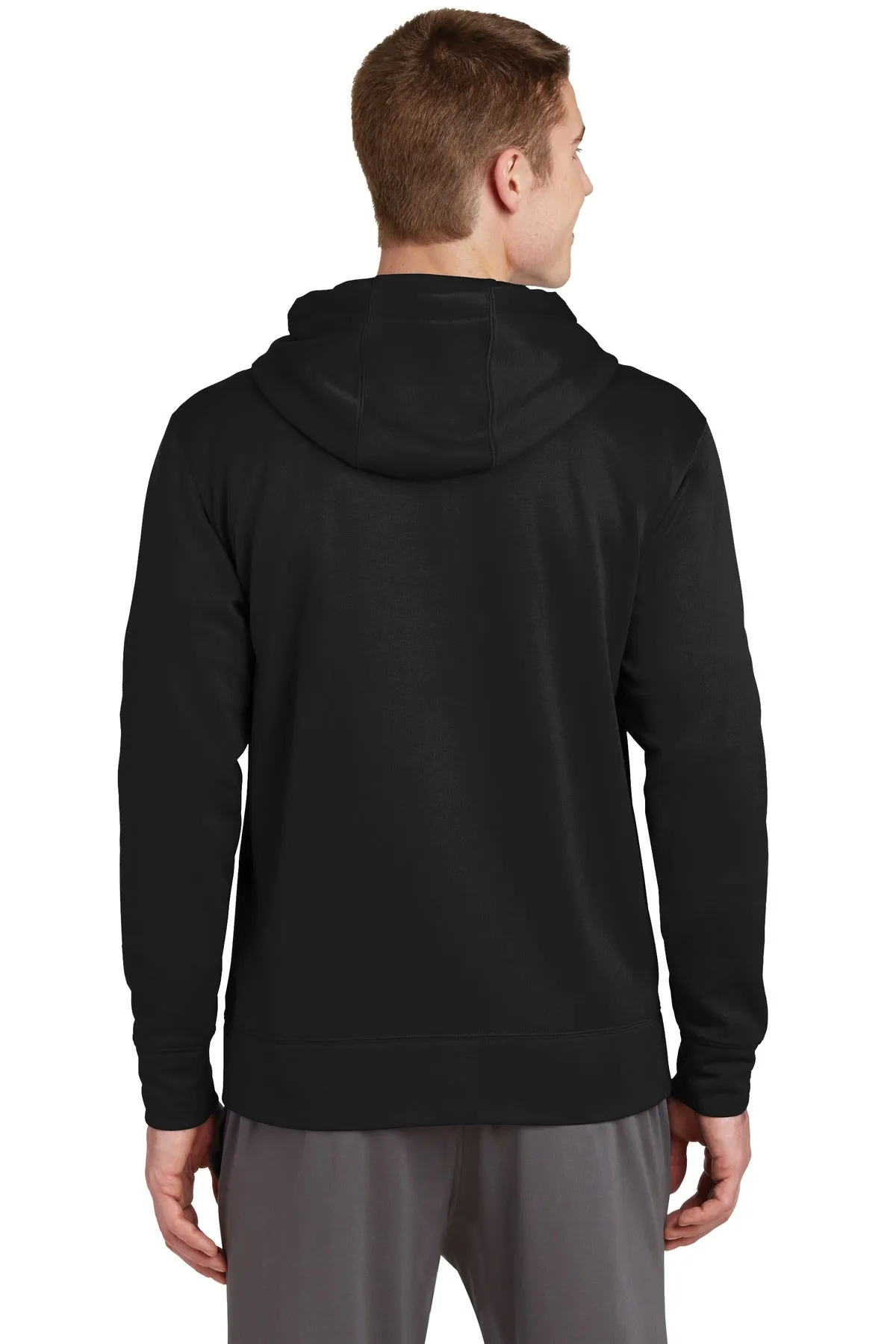 Sport-Tek® Sport-Wick® Fleece Full-Zip Hooded Jacket