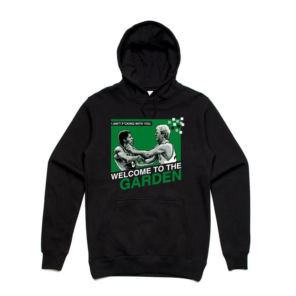 Streetwear on Demand GARDEN 8 BIT HOODIE BLACK