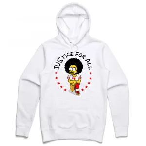 Streetwear on Demand KAP BART BOOTLEG HOODIE WHITE