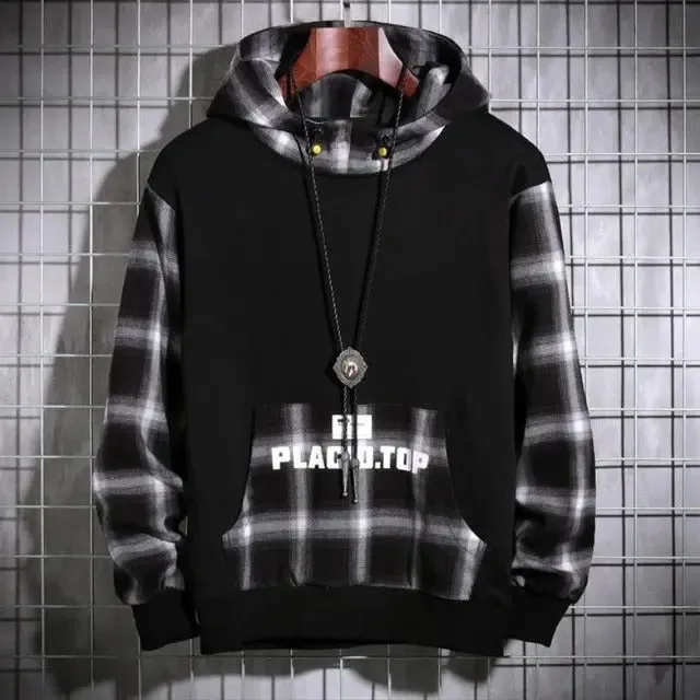 Stylish Men's Fashion Casual Oversized Japanese Streetwear, Pullover Hip Hop Sweatshirts