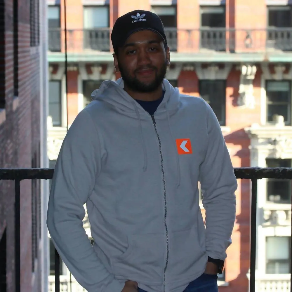 Sunrise Grey Unisex Zip Up Hoodie
