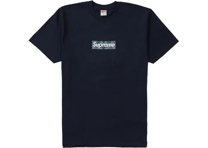 Supreme Bandana Box Logo Tee FW19 (FW19T55) Size S-L
