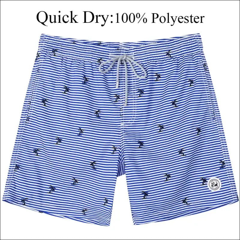 Surfcuz men's beach shorts boardshorts with mesh lining mens swimwear beachwear quick dry swim