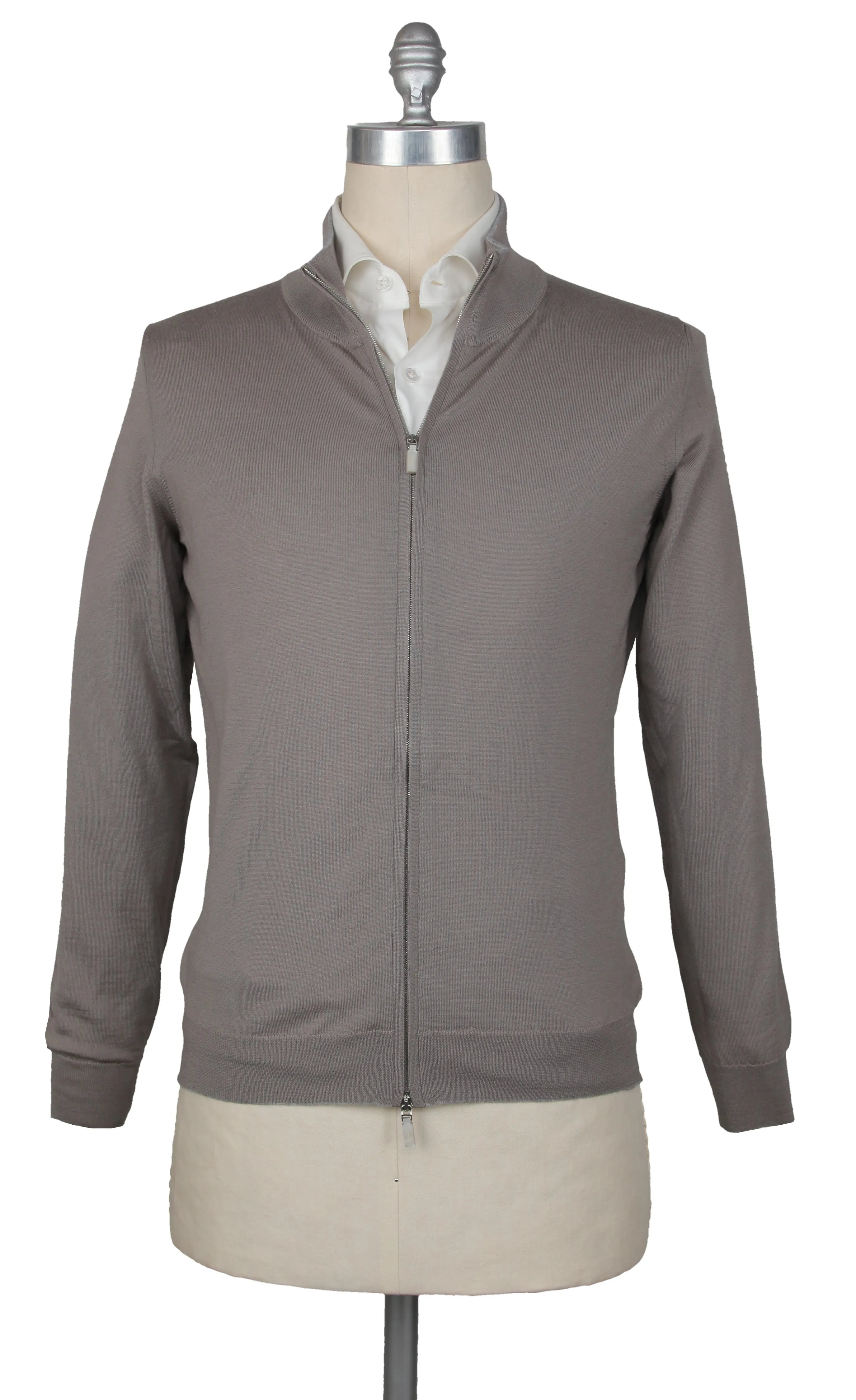 Svevo Parma Brown Mock Turtleneck Sweater