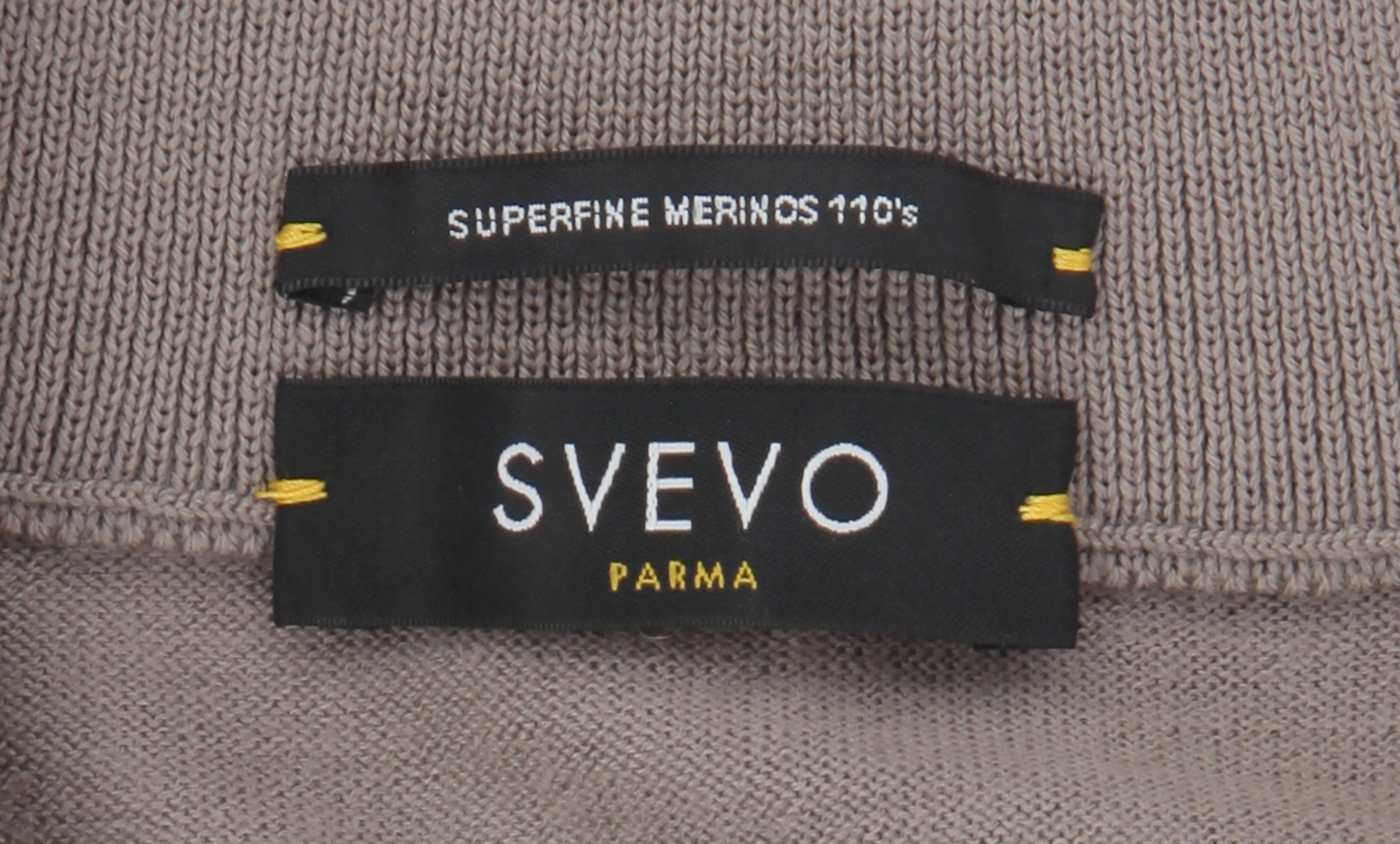 Svevo Parma Brown Mock Turtleneck Sweater