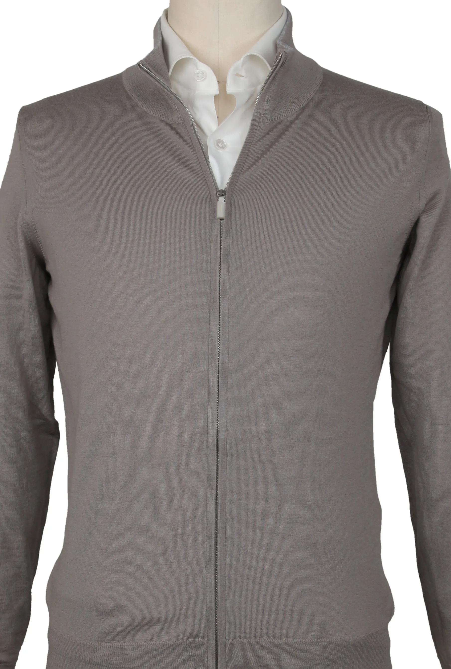 Svevo Parma Brown Mock Turtleneck Sweater