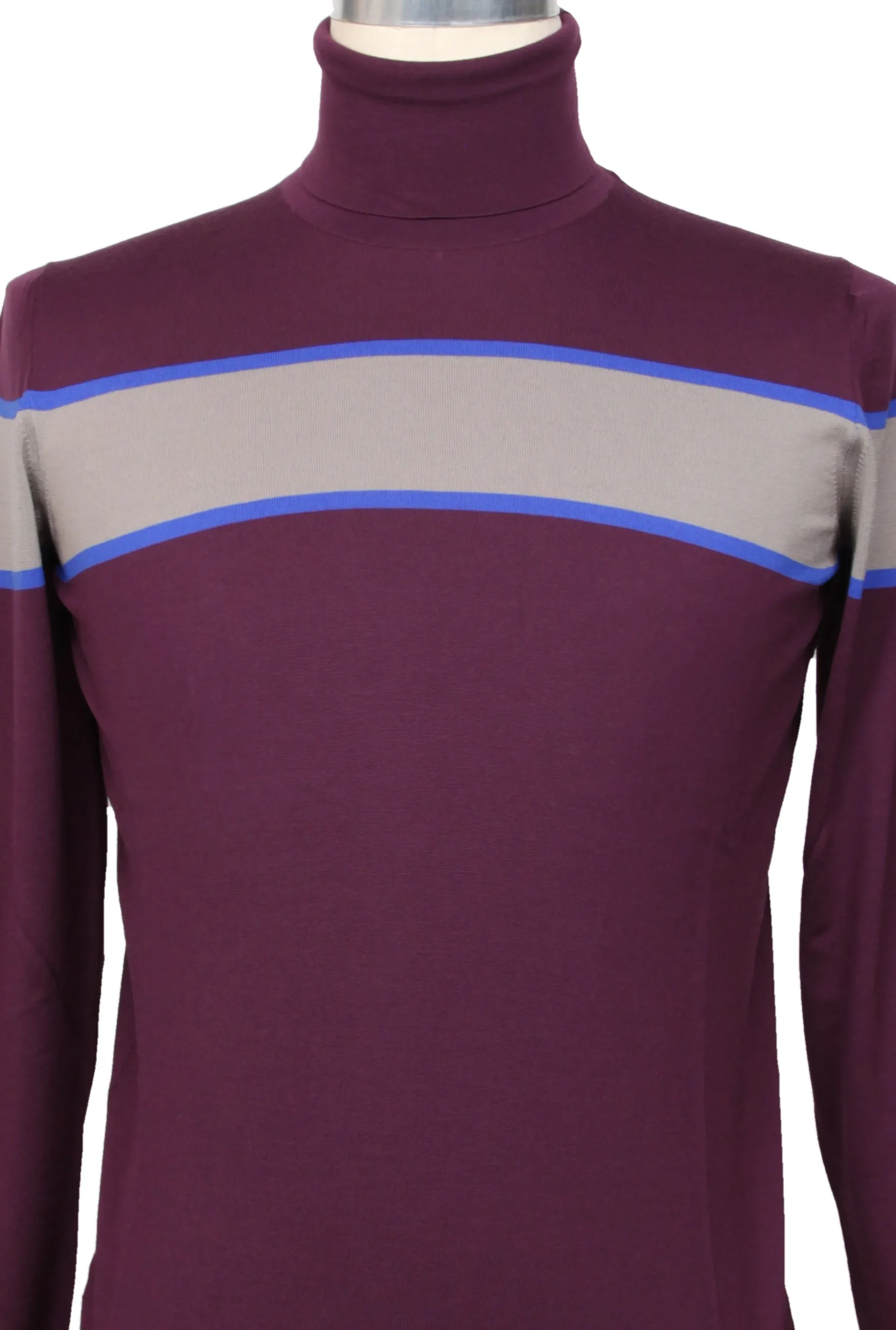 Svevo Parma Purple Turtleneck Sweater
