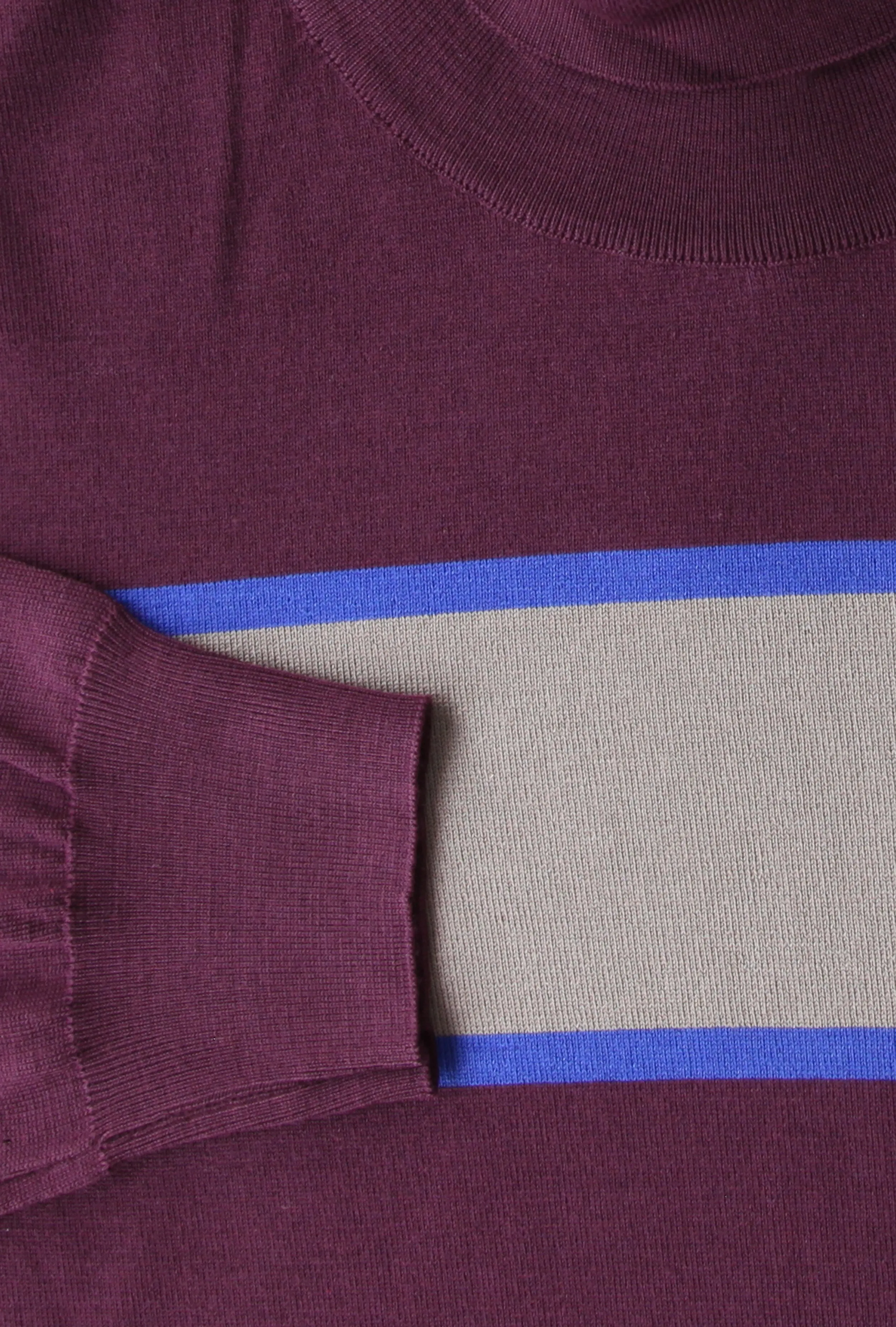 Svevo Parma Purple Turtleneck Sweater