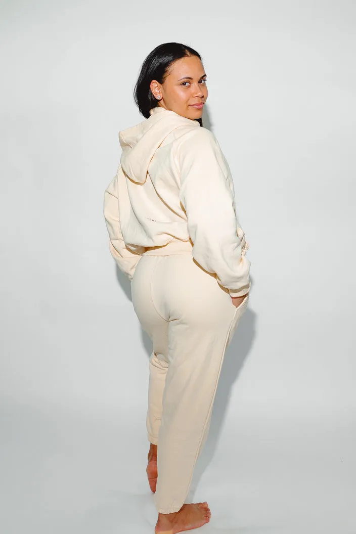 Sweatpants | Cream