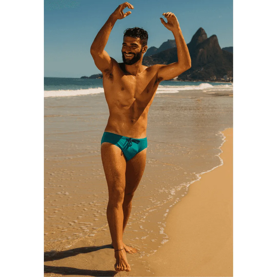 Swim Briefs Turquoise