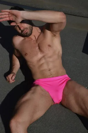 Swimwear Brief, Classic 2 - Hard Candy - Luminous Pink