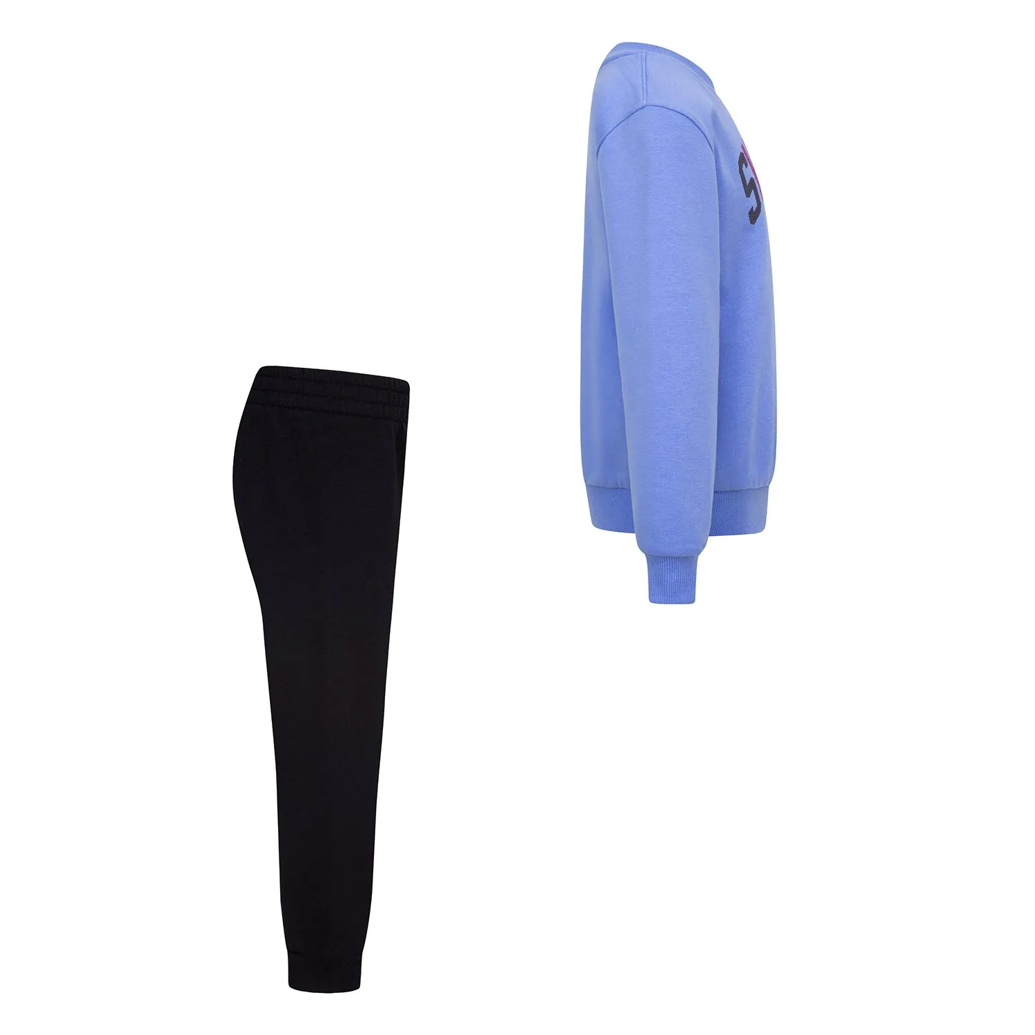 Swoosh Fleece Crew Set - Kids