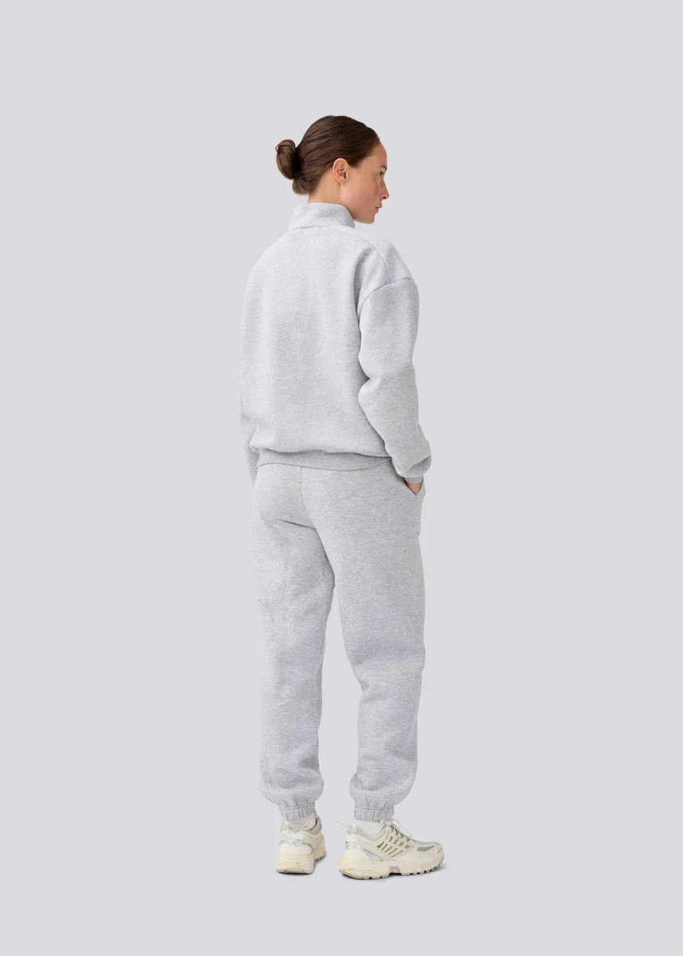 TiaMD t-neck - Grey Melange