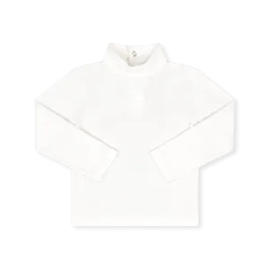 Tiny Tot Turtleneck - Park White