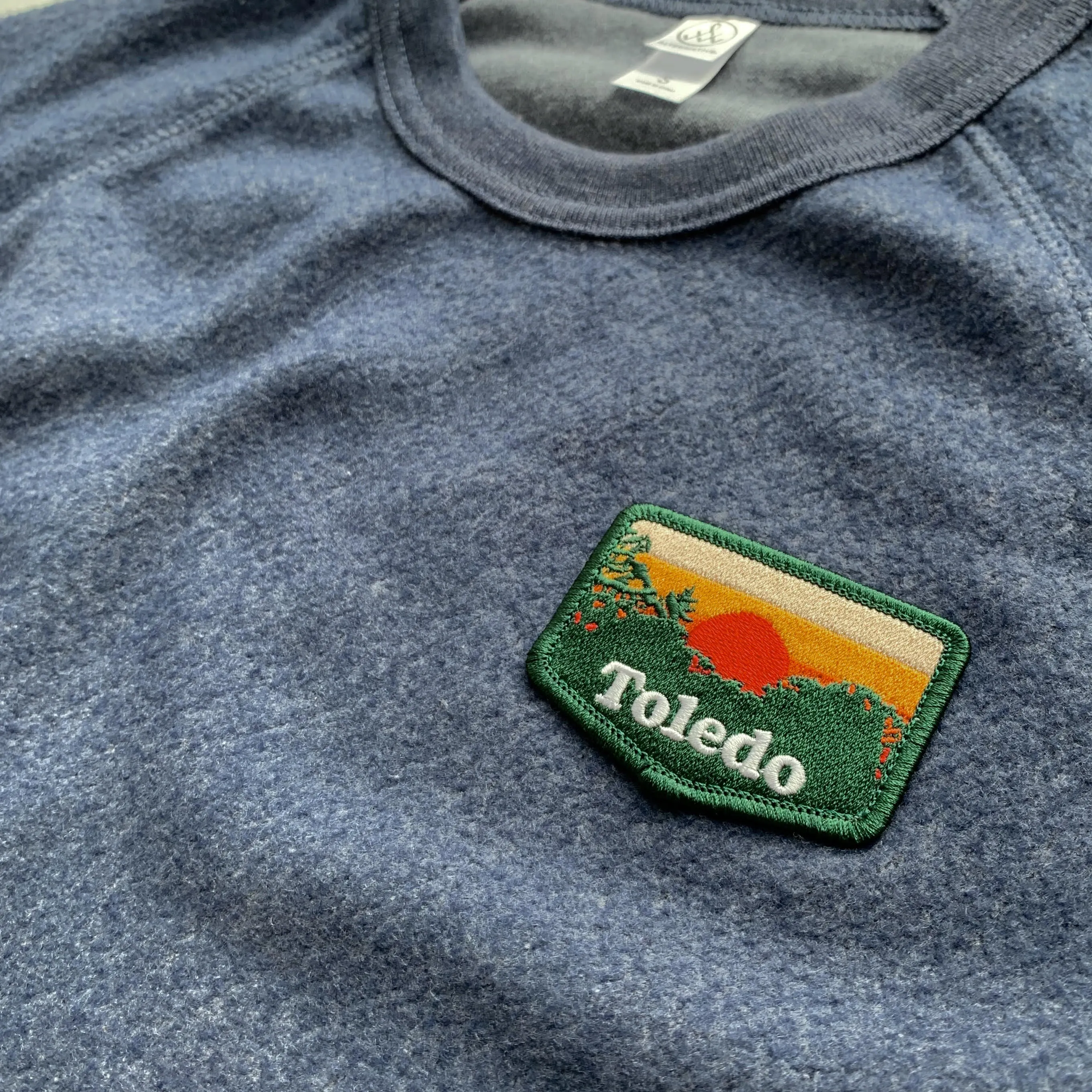 Toledo Sunset Patch Teddy Sweatshirt (Discontinued)